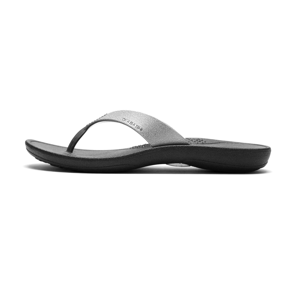 OKABASHI Women's Breeze Flip Flop | Contoured Footbed w/Arch Support for All-Day Comfort | Slip-Resistant & Waterproof | Sustainably Made in The USA