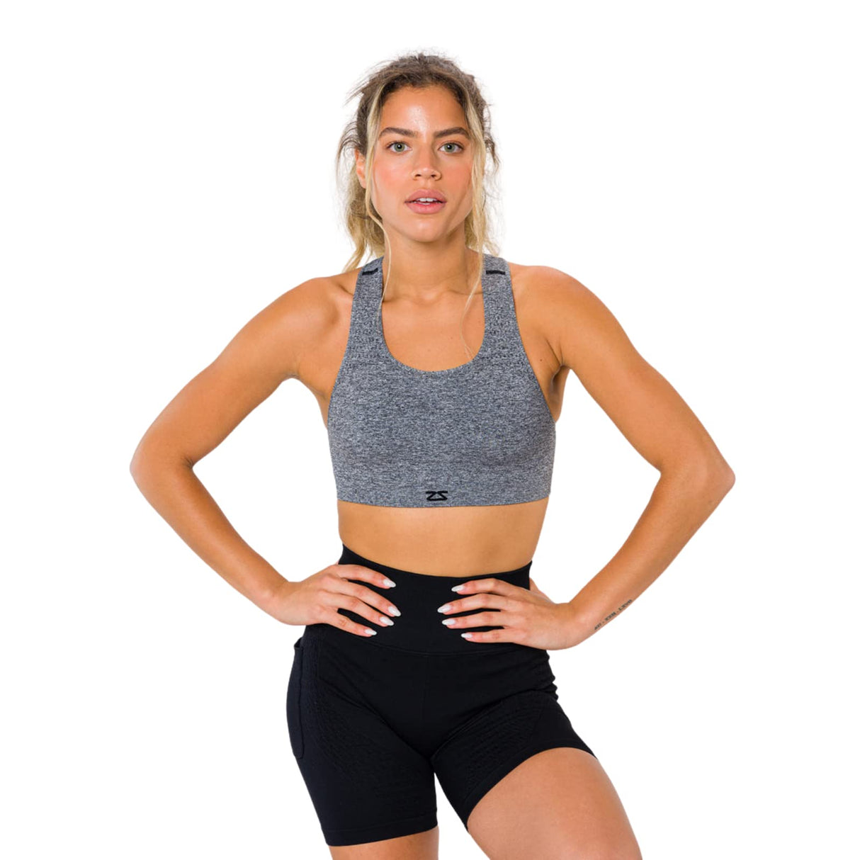 Zensah Seamless Sports Bra - Best Sports Bra for Running, Made in USA