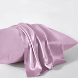 Pink Silk Pillow Cases with Zipper Made in USA, 100% 22 Momme Mulberry Silk Pillowcase for Hair and Skin, Acne Free, Anti Aging, Anti Wrinkle, Hypoallergenic (Pink, Standard)