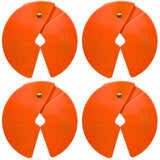 Micro Gainz Dumbbell Fractional 2.5 lb Weight Plate, Ideal for Micro Loading, (Choose Color) 4 Piece Fractional Weight Plates, Designed for Dumbbell Training, Made In USA