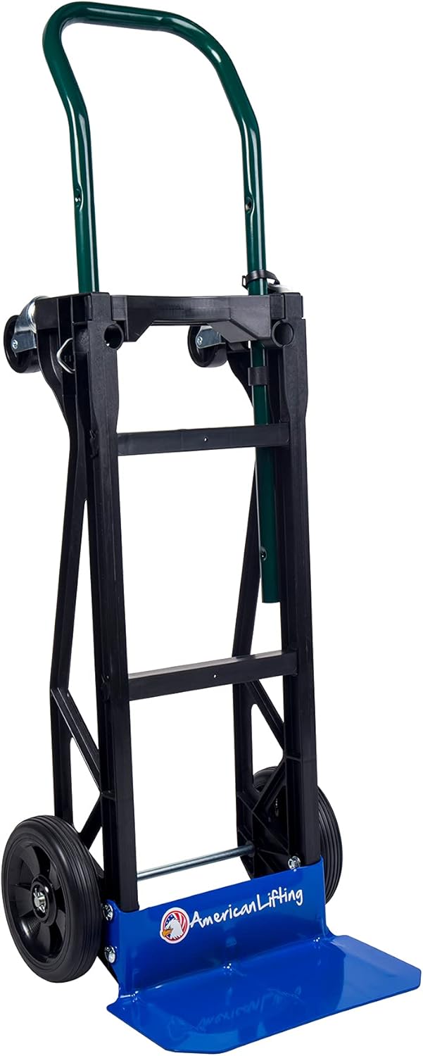 400 lb Capacity Ultra Lightweight Super Strong Nylon Convertible Hand Truck & Dolly