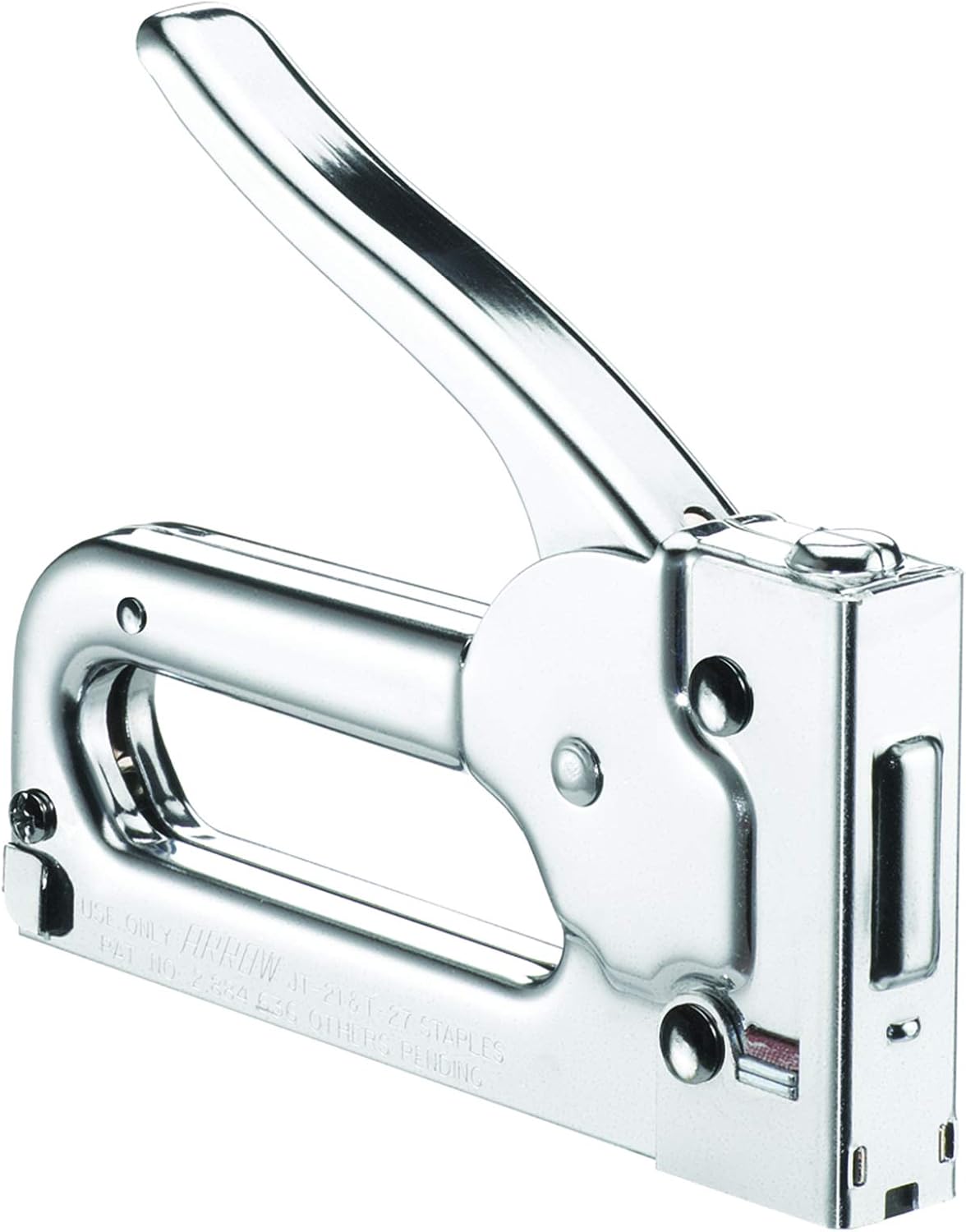 Arrow JT21CM Professional Light Duty Staple Gun for Upholstery, Crafts, Office, Fits 1/4", 5/16”, or 3/8" Staples