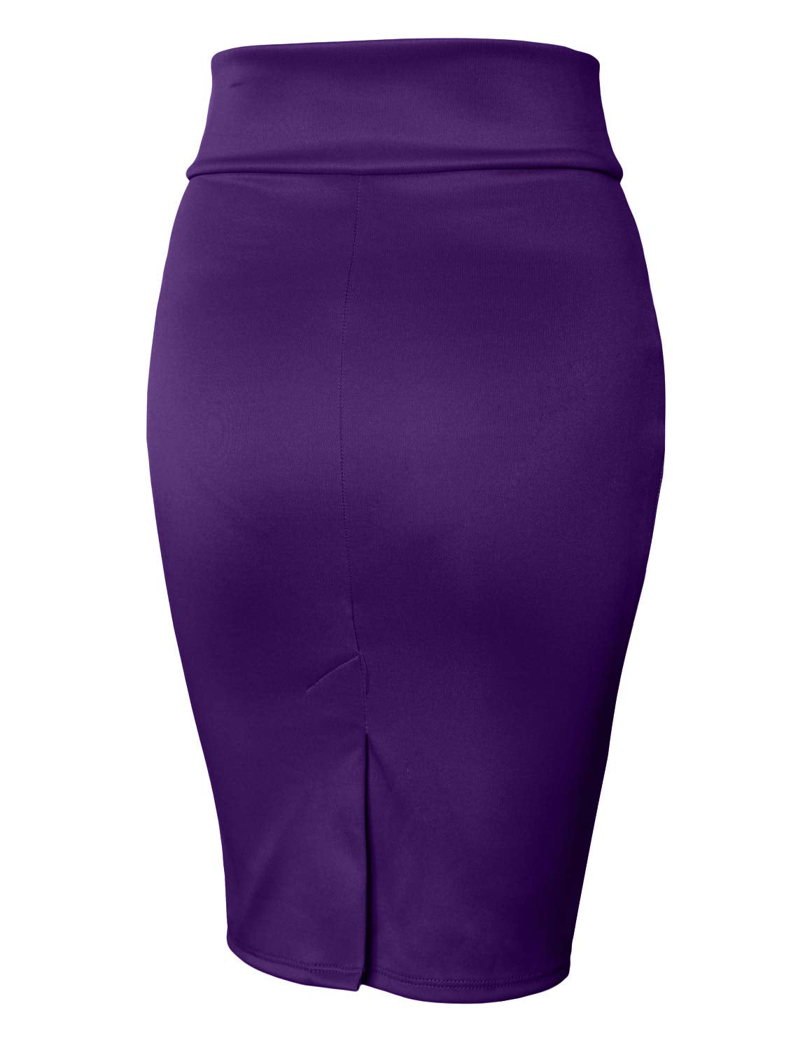 J. LOVNY Women's Stretch Bodycon Midi Pencil Skirt Made in USA S-3XL