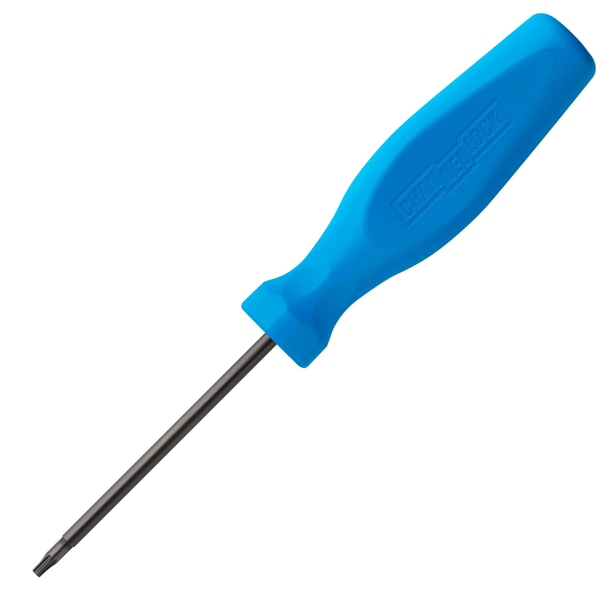 CHANNELLOCK T082H T8 x 2.5-inch Professional Torx Screwdriver, Precision Machined Non-Magnetic, Made in USA, Molded Tri-Lobe Grip