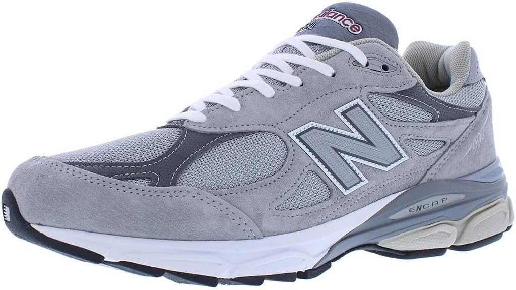 New Balance 990v3 Mens Shoes Size 13, Color: Grey/White