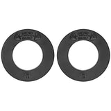 Micro Gainz Calibrated Fractional Weight Plate Set of 2 Plates, Choose Set (.25LB-1.25LB), Designed for Olympic Barbells for Strength Training & Micro Loading Bar Weights, Made in USA