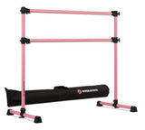 VITA Barre Portable Freestanding Double Ballet Barre, Prodigy, with Carry Bag | Adjustable Height, USA Made, Home or Gym Exercise Equipment for Kids & Adults | Dance, Fitness, Pilates