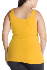 NIKIBIKI Women Seamless Premium Classic Tank Top, Made in U.S.A, Plus Size