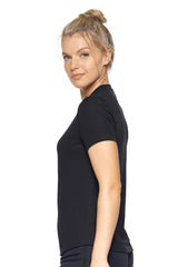 Expert Brand USA-Made Women's Drimax Dry Fit Short Sleeve Athletic T-Shirt