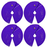 Micro Gainz Dumbbell Fractional 2.5 lb Weight Plate, Ideal for Micro Loading, (Choose Color) 4 Piece Fractional Weight Plates, Designed for Dumbbell Training, Made In USA