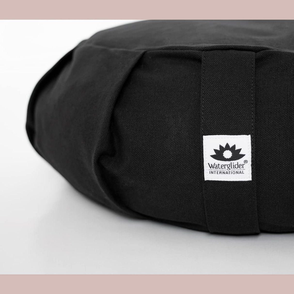 Meditation Cushion, Round, Buckwheat Husk Filled, Floor Pillow or Cushions, Yoga Seat, Zafu, Made in the USA