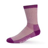 Merino Wool Crew Hiking Sock - Moisture Wicking Sock - Cushioned Sock