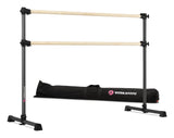 VITA Barre Portable Freestanding Double Ballet Barre, Prodigy, with Carry Bag | Adjustable Height, USA Made, Home or Gym Exercise Equipment for Kids & Adults | Dance, Fitness, Pilates