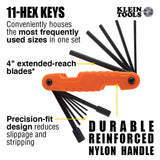 Klein Tools D248-8 Pliers, Made in USA, Diagonal Cutting Multi-Purpose Pliers with Angled Head, High-Leverage Design, and Short Jaw, 8-Inch