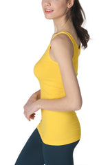NIKIBIKI Women Seamless Basic Jersey Tank Top, Made in U.S.A, One Size