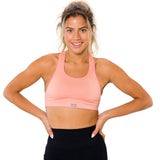 Zensah Seamless Sports Bra - Best Sports Bra for Running, Made in USA