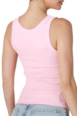 NIKIBIKI Women Seamless Reversible Ribbed Tank Top, Made in U.S.A, One Size