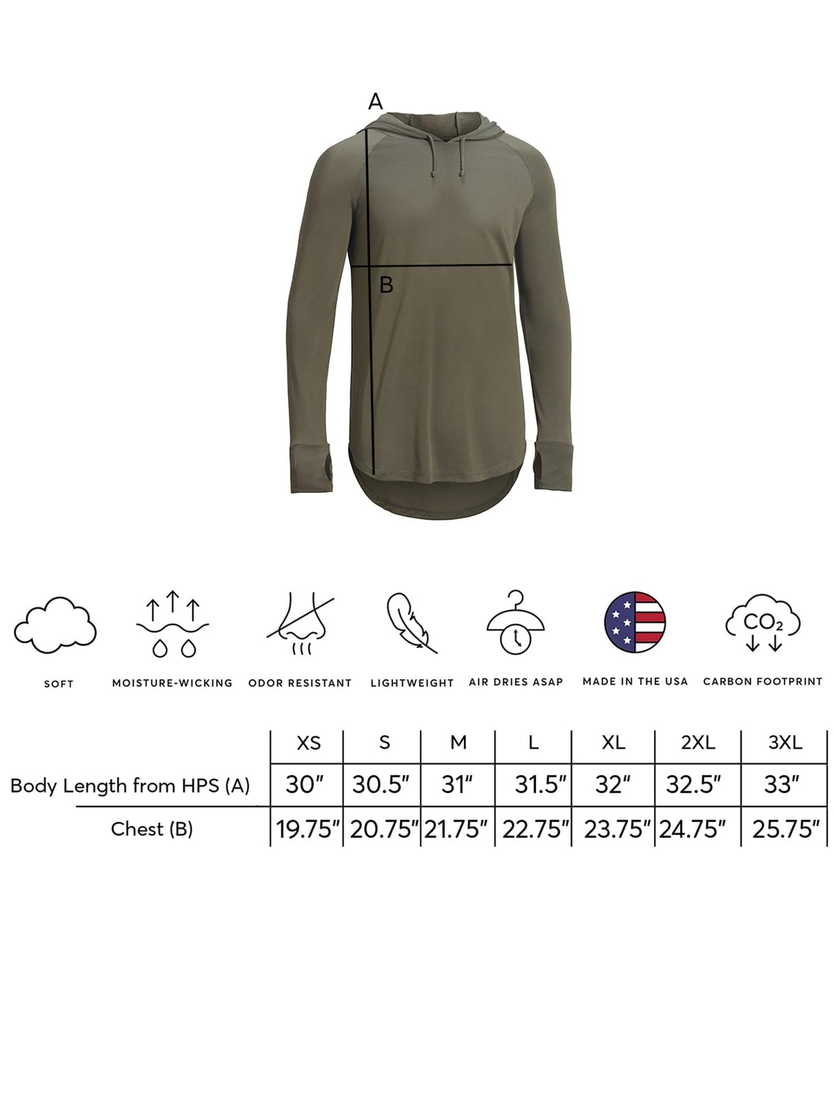 Expert Brand USA-Made Men's Soft Casual Activewear Siro Hoodie Sweater