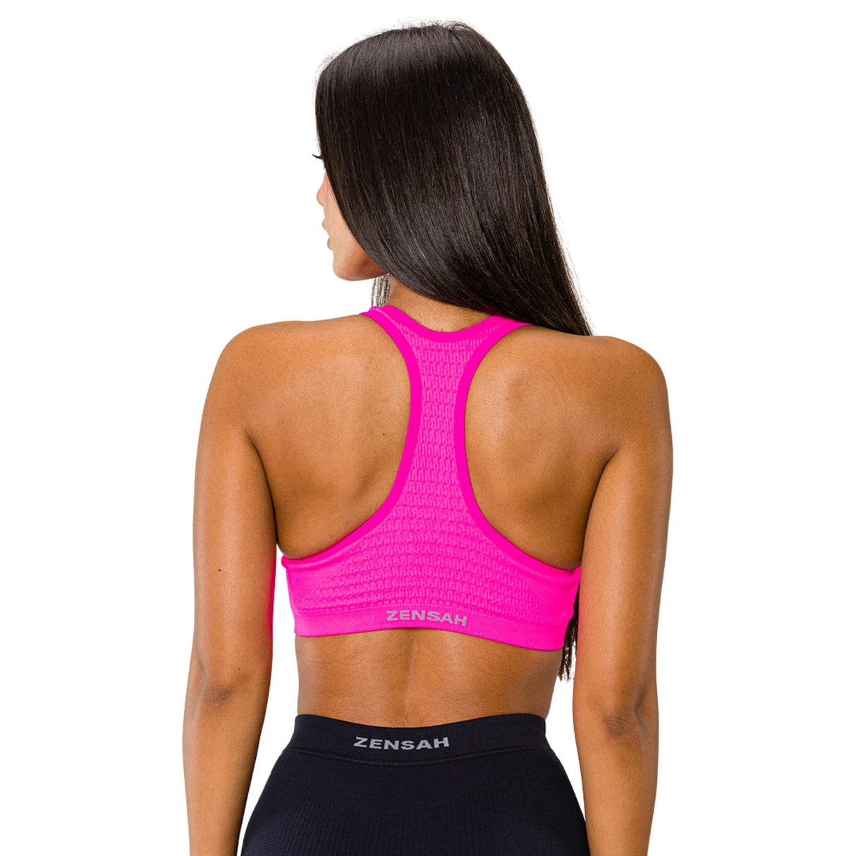 Zensah Seamless Sports Bra - Best Sports Bra for Running, Made in USA