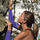 Zensah Compression Arm Sleeves - Sun, UV Protection, Thermal Regulating Sleeve, Made in USA