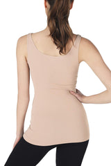 NIKIBIKI Women Seamless Basic Jersey Tank Top, Made in U.S.A, One Size