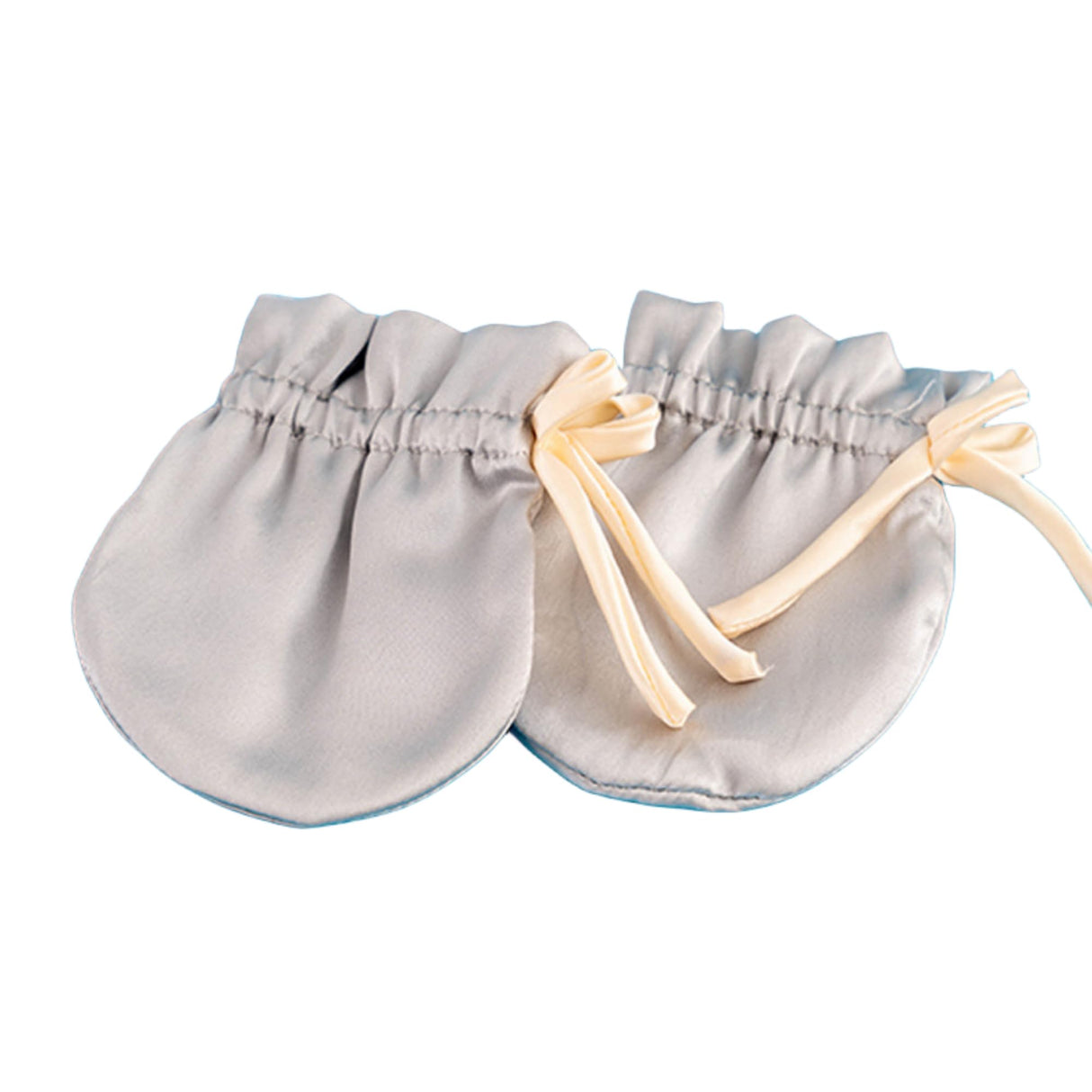 22 Momme Mulberry Silk Baby Mittens, Made in USA, Newborn no Scratch Gloves for Baby Boys Girls, Organic Silk Eczema Mittens