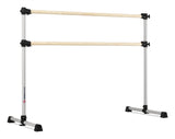 VITA Barre Portable Freestanding Double Ballet Barre, Prodigy, Wood | Adjustable Height, USA Made, Home or Gym Exercise Equipment for Kids & Adults | Dance, Fitness, Pilates