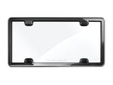 WeatherTech ClearCover License Plate Cover and Frame, Baby Blue