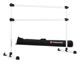 VITA Barre Portable Freestanding Double Ballet Barre, Prodigy, with Carry Bag | Adjustable Height, USA Made, Home or Gym Exercise Equipment for Kids & Adults | Dance, Fitness, Pilates