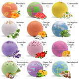 Bath Bombs for Women Relaxing Gift Set - 24 Natural and Organic Bath Bombs with Essential Oils & Moisturizing Shea Butter, Self Care Christmas Gift for Women, Wife, Sister, Her, Kids, Stocking Stuffer