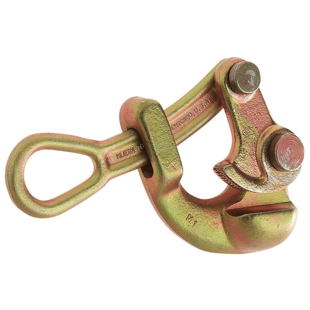 Klein Tools 1604-20L Grip, Made in USA, Haven's Grip Wire Pulling Tool with Swing Latch Wire to 0.125-Inch, Maximum 5000-Pound