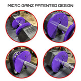 Micro Gainz Dumbbell Fractional 2.5 lb Weight Plate, Ideal for Micro Loading, (Choose Color) 4 Piece Fractional Weight Plates, Designed for Dumbbell Training, Made In USA