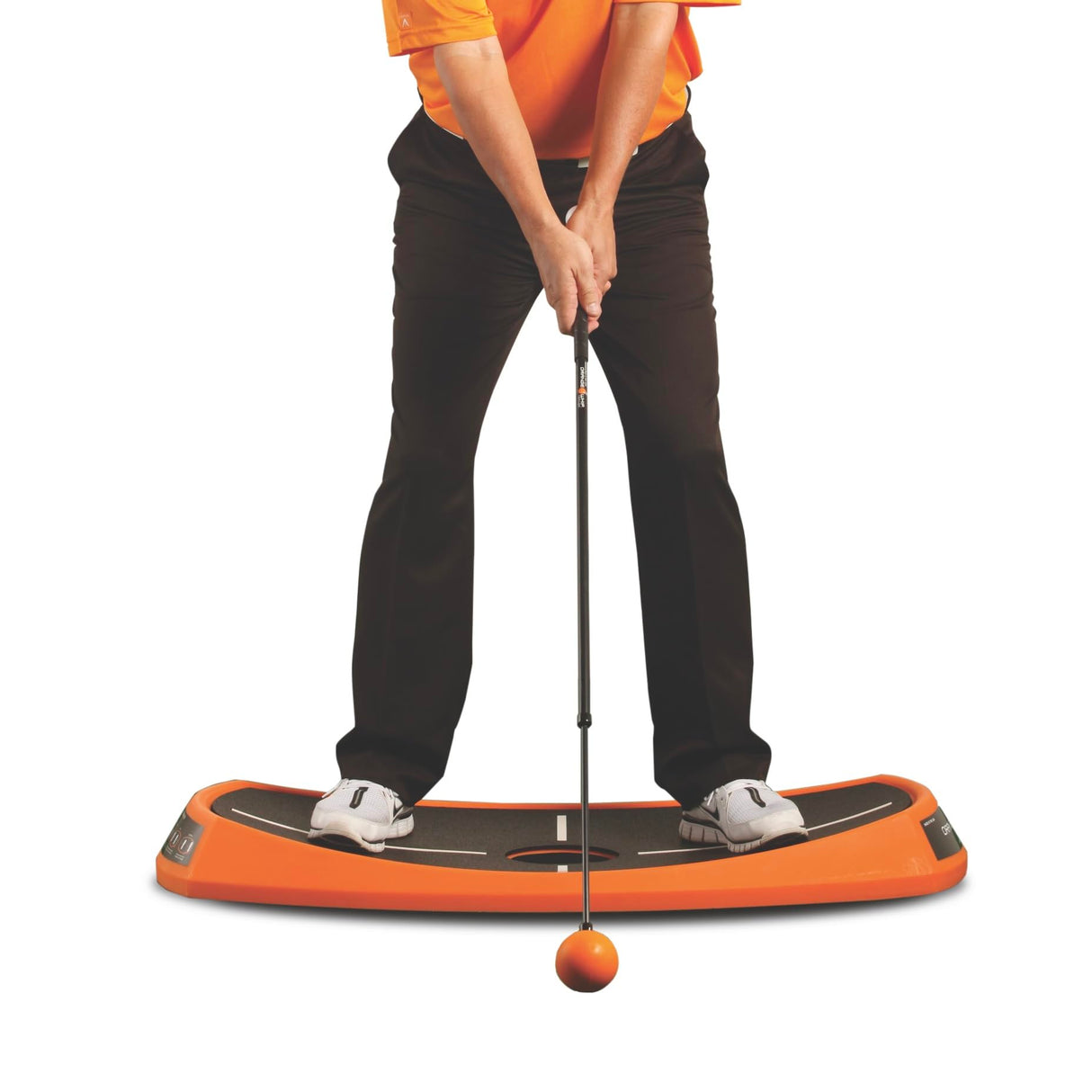 Orange Whip Orange Peel Balance Trainer Aid for Improved Balance Golf - Upgrade Option with Resistance Band Fitness Training