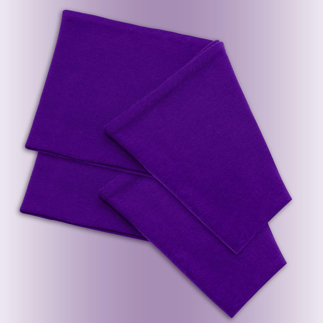 Men's Cotton Headbands Sweatbands 5" Wide Sports Fitness Yoga Fashion Made in USA