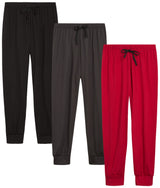 Sweet Hearts Girls' Sweatpants - Super Soft Athletic Performance Joggers: Made in USA (3 Pack)