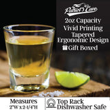 Great Person Funny Gift for Dad from Daughter, Son - Dad Gifts - Birthday Gifts for Dad - Dad Birthday Gift Ideas - Cool Gifts for Dad - Present for Dad 2 oz Shot Glass