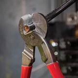 Klein Tools 63215 Cable Cutter, Made in USA, High-Leverage 6.5-Inch Compact, Forged From US Made Steel, Ideal for Cutting Aluminum and Copper Cable