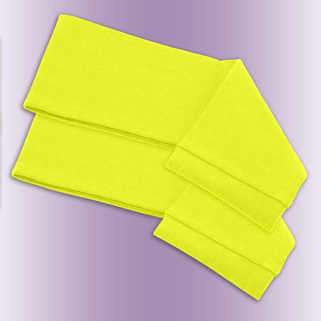 Men's Cotton Headbands Sweatbands 3" Wide Sports Fitness Yoga Fashion Made in USA