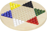 Printed Maple Chinese Checkers - Made in USA