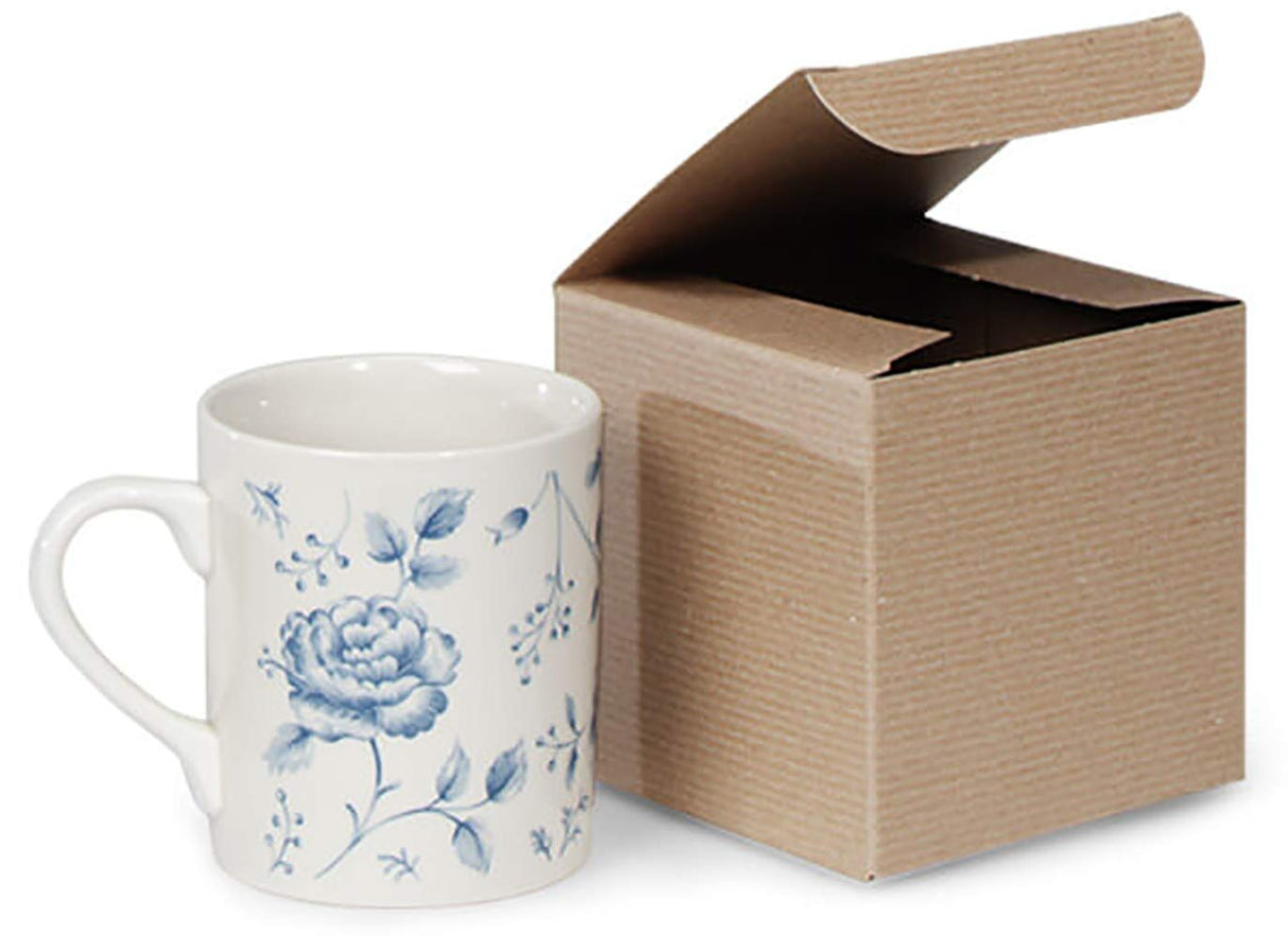 Made in USA 10-Count Recycled Brown Kraft Gift Boxes (5" X 5" X 3") with Tuck Lids for Weddings, Crafting and Baking Packaging Needs