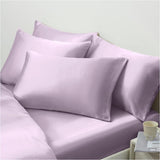 Pink Silk Pillow Cases with Zipper Made in USA, 100% 22 Momme Mulberry Silk Pillowcase for Hair and Skin, Acne Free, Anti Aging, Anti Wrinkle, Hypoallergenic (Pink, Standard)