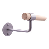 VITA Barre Wall-Mounted Single Ballet Barre, Cambre, Wood | Fixed Height, Made in USA, Home, Studio or Gym Exercise Equipment for Kids & Adults | Dance, Fitness, Pilates