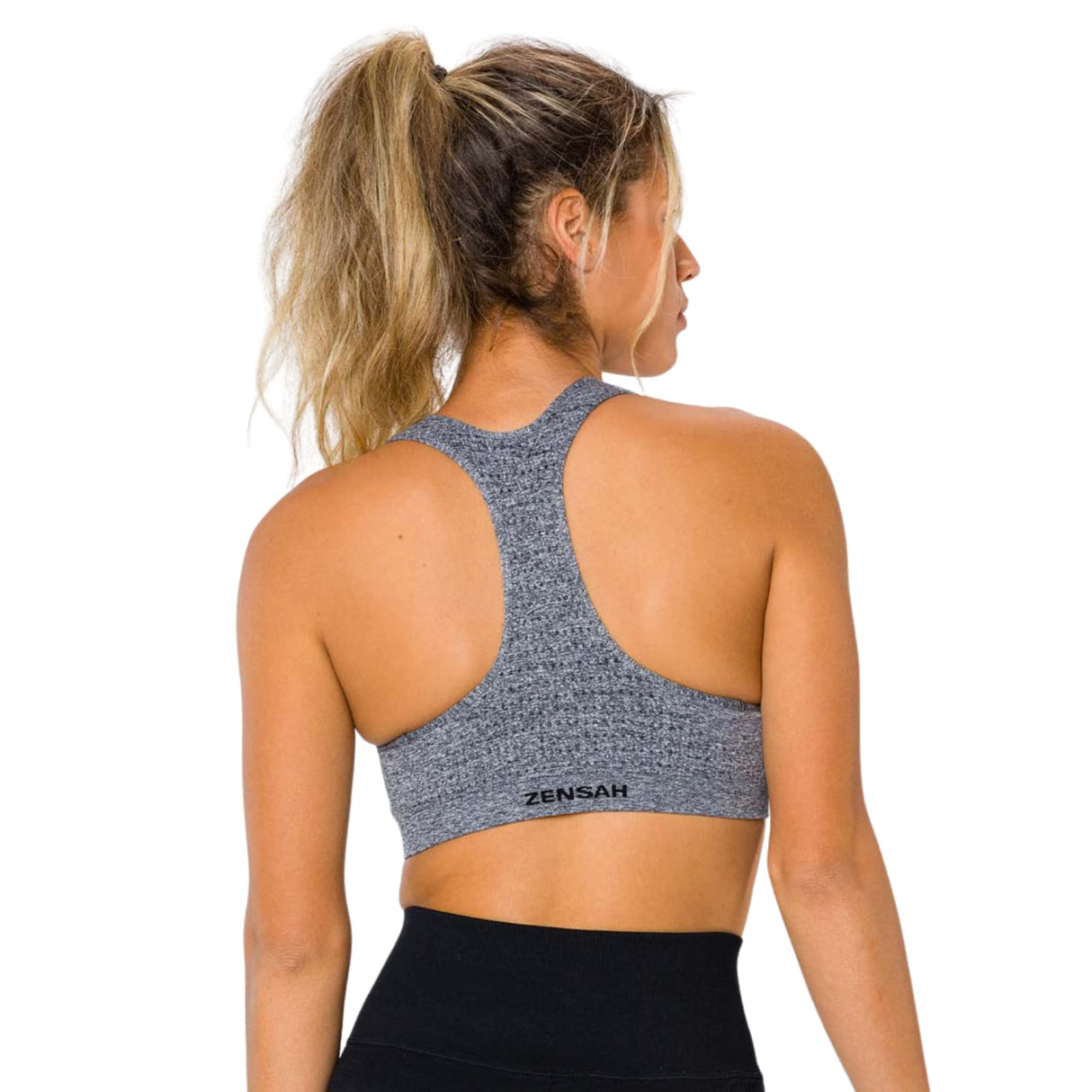 Zensah Seamless Sports Bra - Best Sports Bra for Running, Made in USA