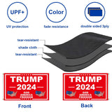 Trump 2024 Flags 3x5 Outdoor Made in USA-Double Sided 3 Ply Heavy Duty Take America Back with 4 Pcs Trump 2024 Sticker,Trump 2024 Flags Banner for Outside with 2 Brass Grommets(Red)