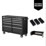 CRAFTSMAN S2000 52IN 10-DRAWER CABINET W/TRAY & HOLDER BK (CMST352102BK)