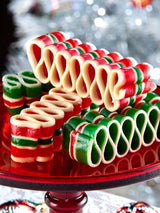 Sevigny's Thin Ribbon Candy Old-Fashioned Christmas Classic - Made in USA. 7 Oz. Box | 6 Flavors Variety Pack (1) (1)