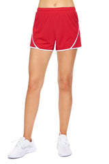 Expert Brand USA-Made Women's Oxymesh Dry Fit Athletic Running Shorts