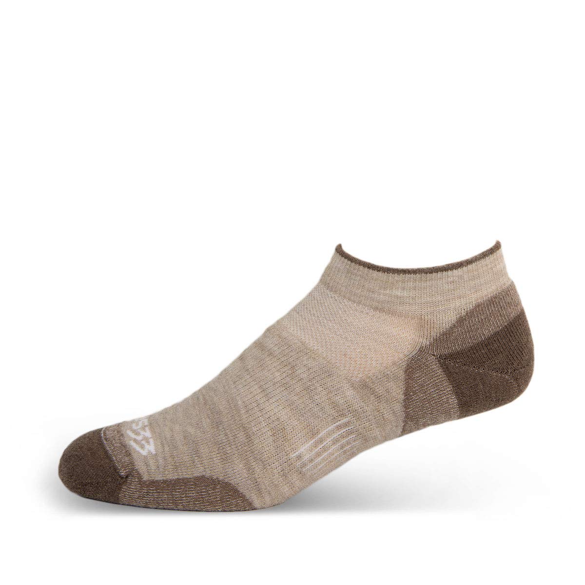 USA Made - No Show Socks - Running Socks - Merino Wool - Mountain Heritage