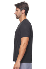 Expert Brand USA-Made Men's Oxymesh Dry Fit V Neck Athletic Shirt