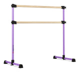 VITA Barre Portable Freestanding Double Ballet Barre, Prodigy, Wood | Adjustable Height, USA Made, Home or Gym Exercise Equipment for Kids & Adults | Dance, Fitness, Pilates